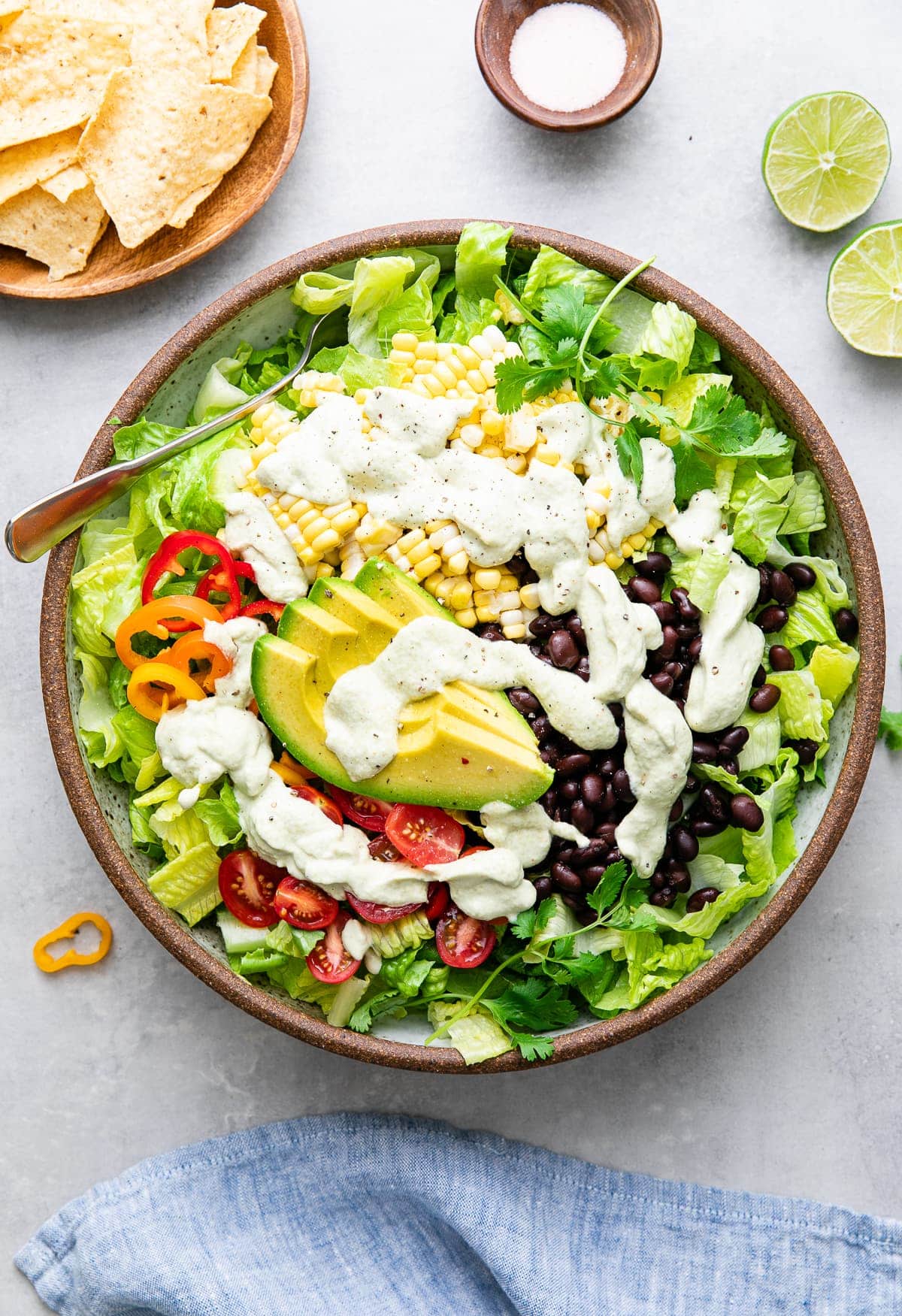 Southwestern Salad (Healthy + Vegan)